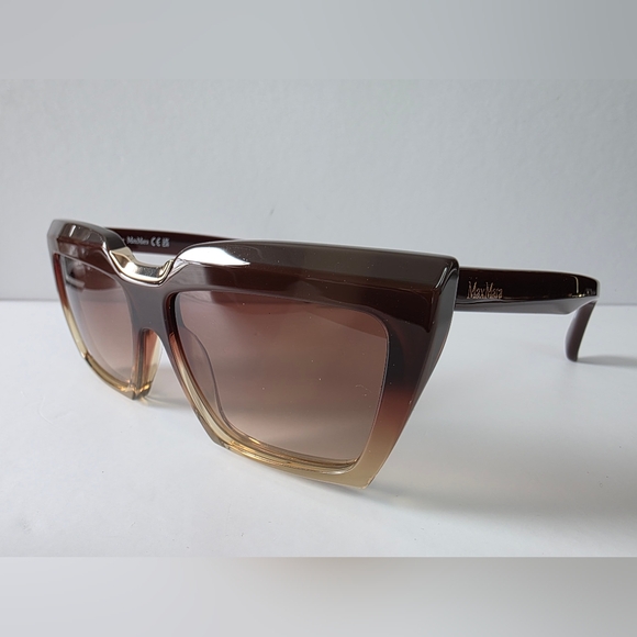 MaxMara Accessories - MaxMara Two-Tone Brown Sunglasses